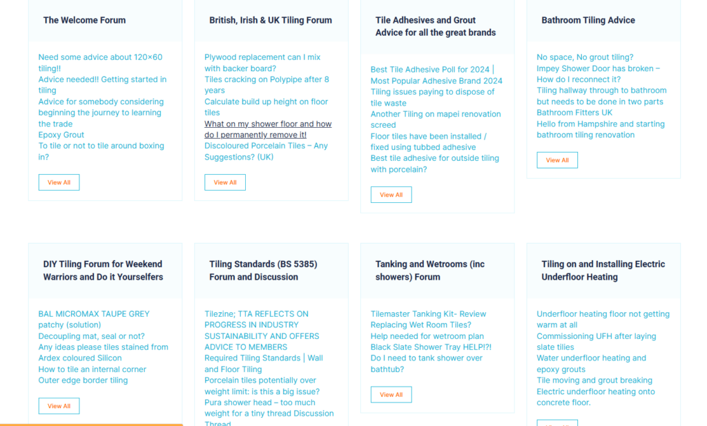 Tile Forums: UK Tiling Forum